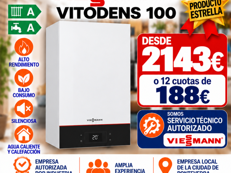 CAMBIO DE CALDERA POR UNA VIESSMAN VITODENS 100  19/27
